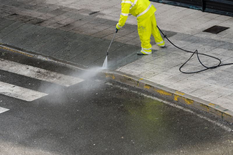 Asphalt Cleaning in Action