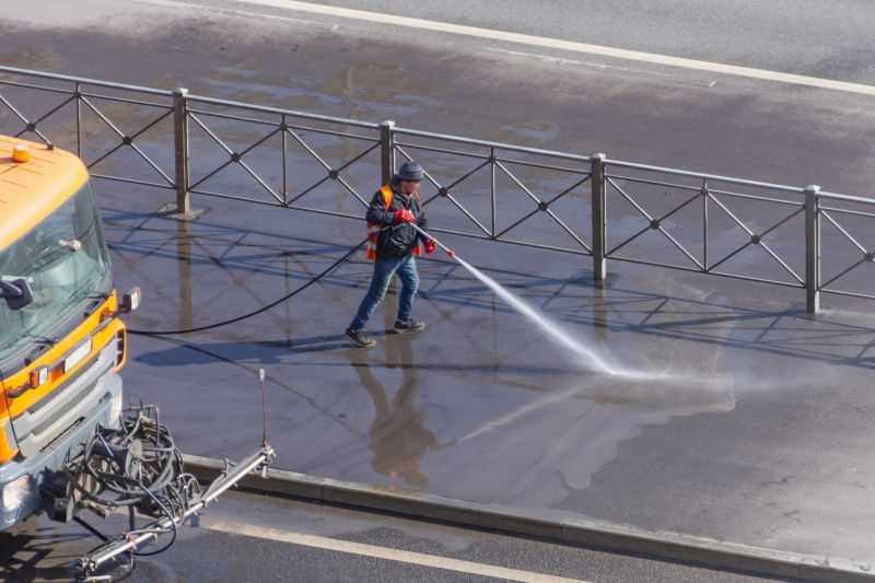 Asphalt Cleaning Service