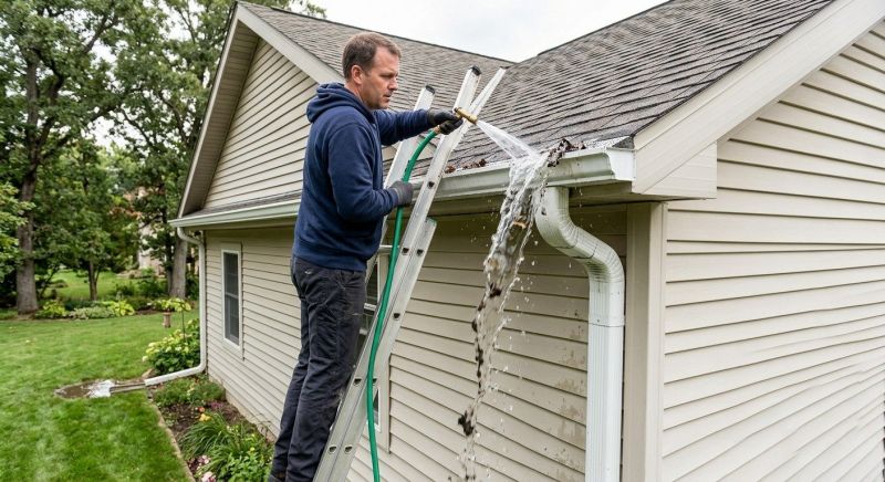 Downspout Snaking in Rochester, NY